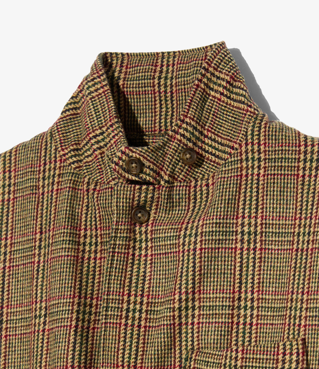Loiter Jacket - Wool Poly Glen Plaid