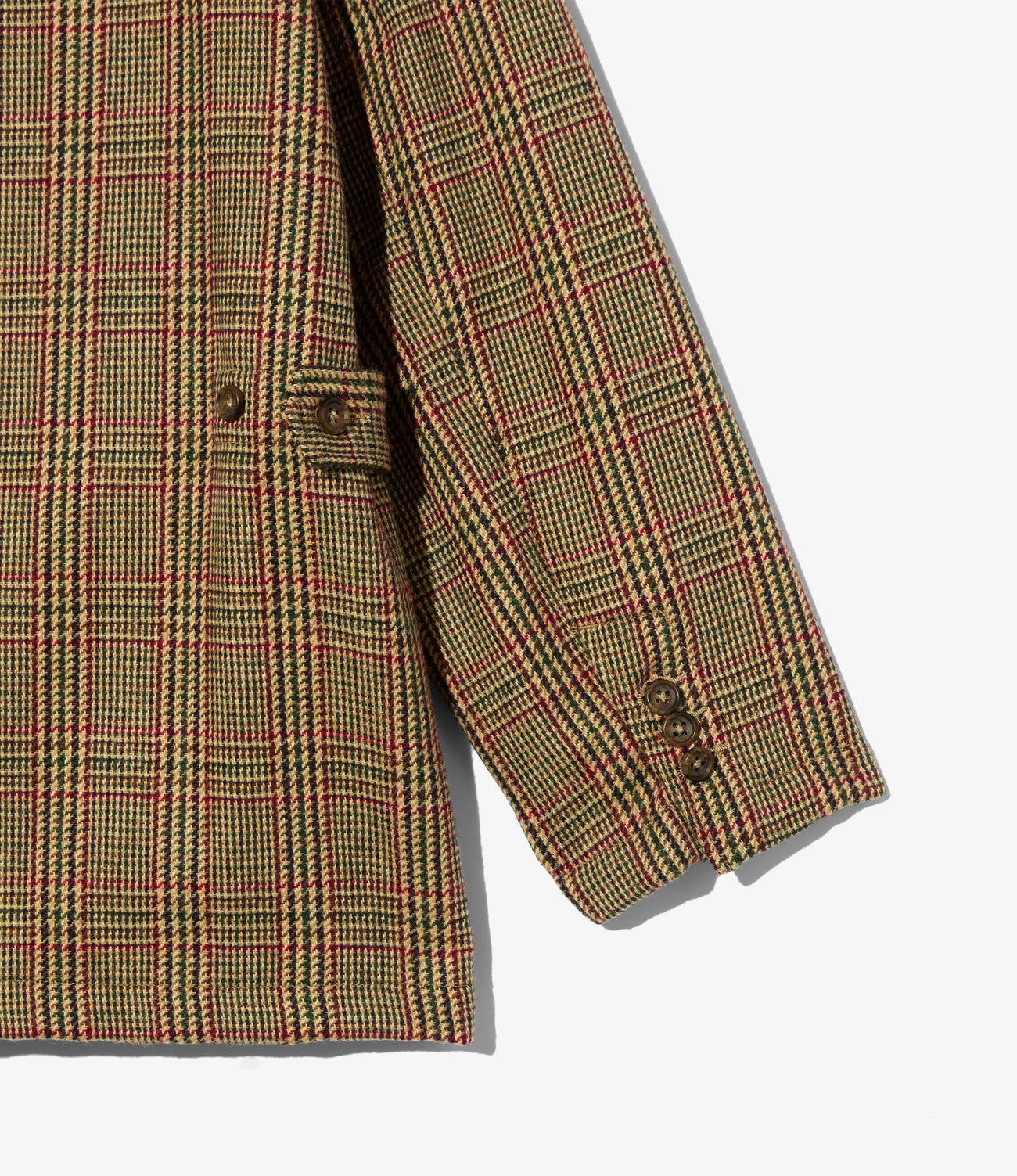 Loiter Jacket - Wool Poly Glen Plaid