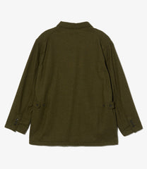 Loiter Jacket - Poly Wool Heavy Flannel