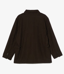 Loiter Jacket - Poly Wool Heavy Flannel
