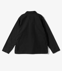 Utility Jacket - Cotton Reversed Sateen