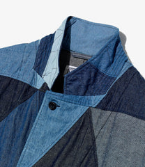 MED Blazer - Triangle Patchwork
