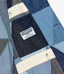 MED Blazer - Triangle Patchwork