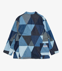 MED Blazer - Triangle Patchwork