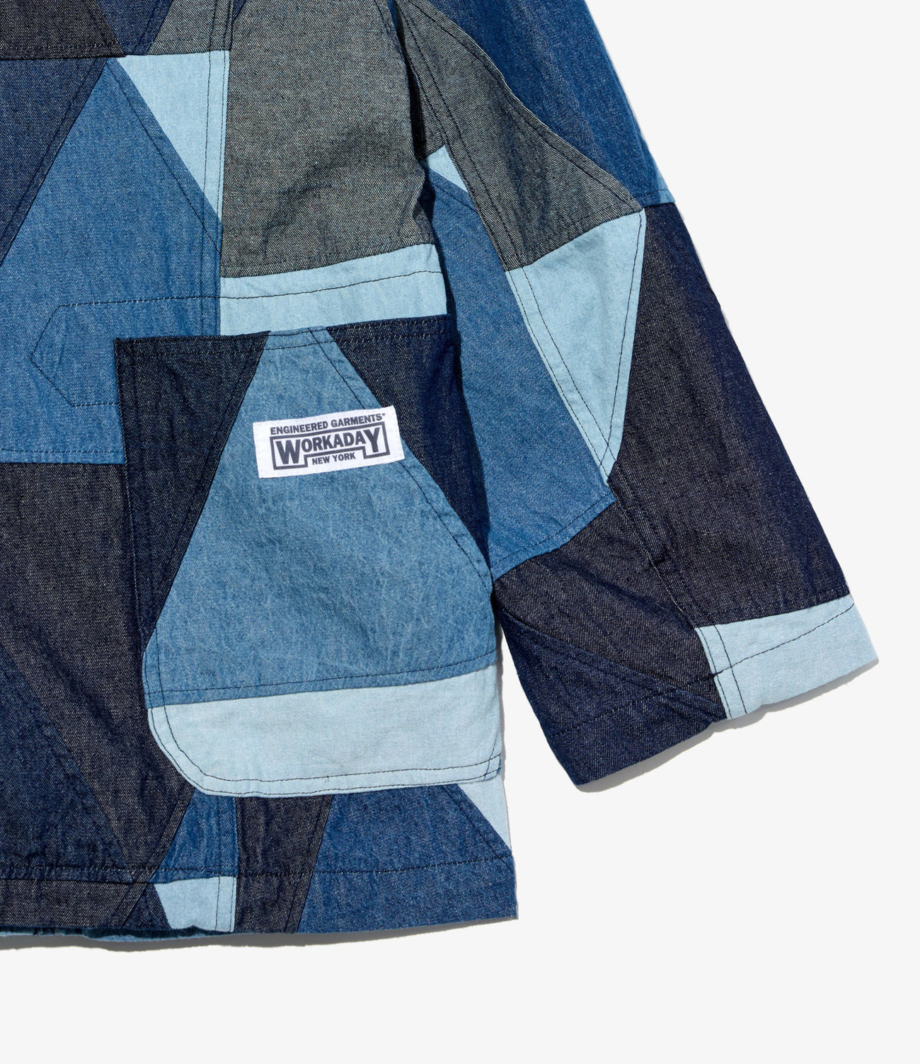 MED Blazer - Triangle Patchwork