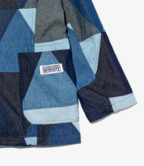 MED Blazer - Triangle Patchwork
