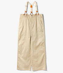 Suspender Pants - Chino Cloth