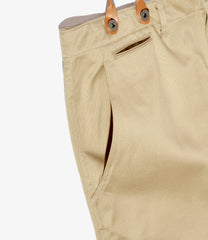 Suspender Pants - Chino Cloth