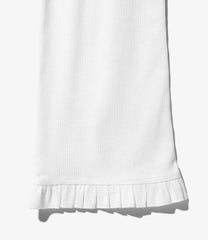 Ribbed Frill Pant