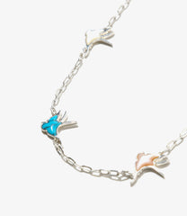 Swallow Motif Necklace