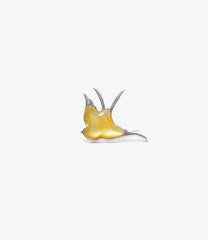 Swallow Motif One Ear Earring