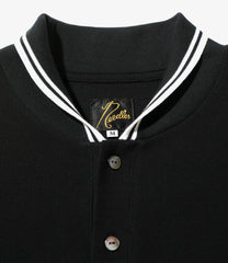 Shawl Collar S/S Polo - Cotton Pique