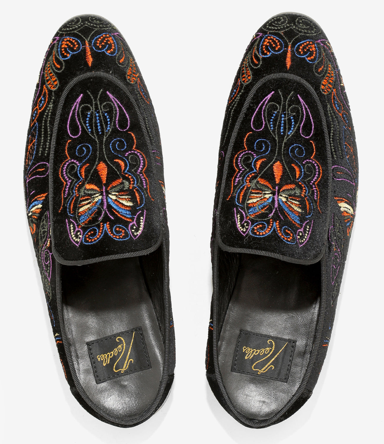 Velvet Mule - Papillon Embroidery – NEPENTHES ONLINE STORE