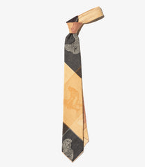 Neck Tie - Cotton Bird Block Jacquard