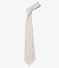 Neck Tie - Brushed Cotton Tattersall