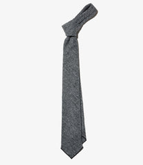 Neck Tie - Poly Wool Herringbone