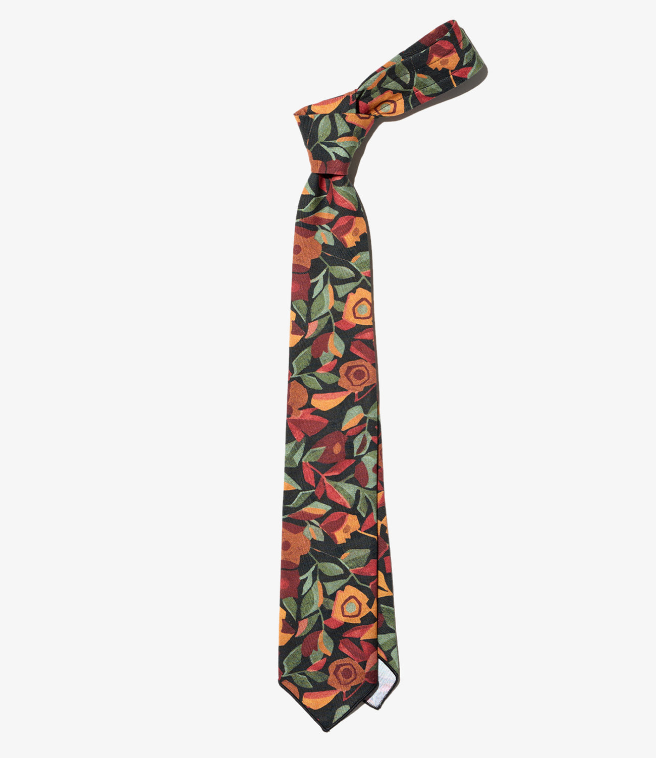 Neck Tie - Cotton Rose Print