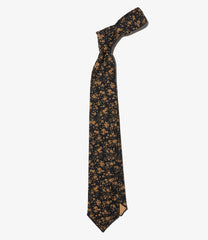 Neck Tie - 21W Corduroy Small Floral Print