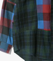 Combo S/C Shirt - Cotton Block Check