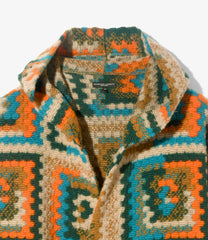 Knit Robe - Poly Wool Crochet Knit
