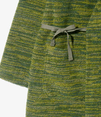 Knit Robe - Poly Wool Melange Knit