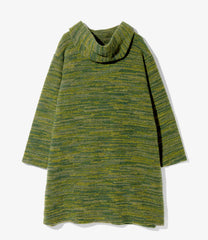 Knit Robe - Poly Wool Melange Knit
