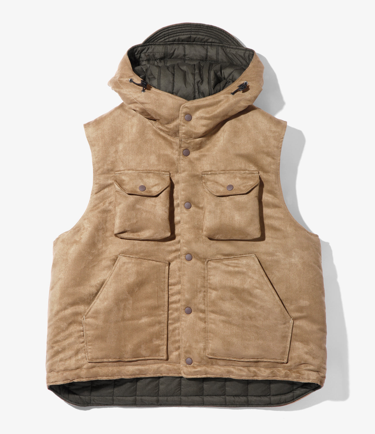 Field Vest - Polyester Fake Suede – NEPENTHES ONLINE STORE