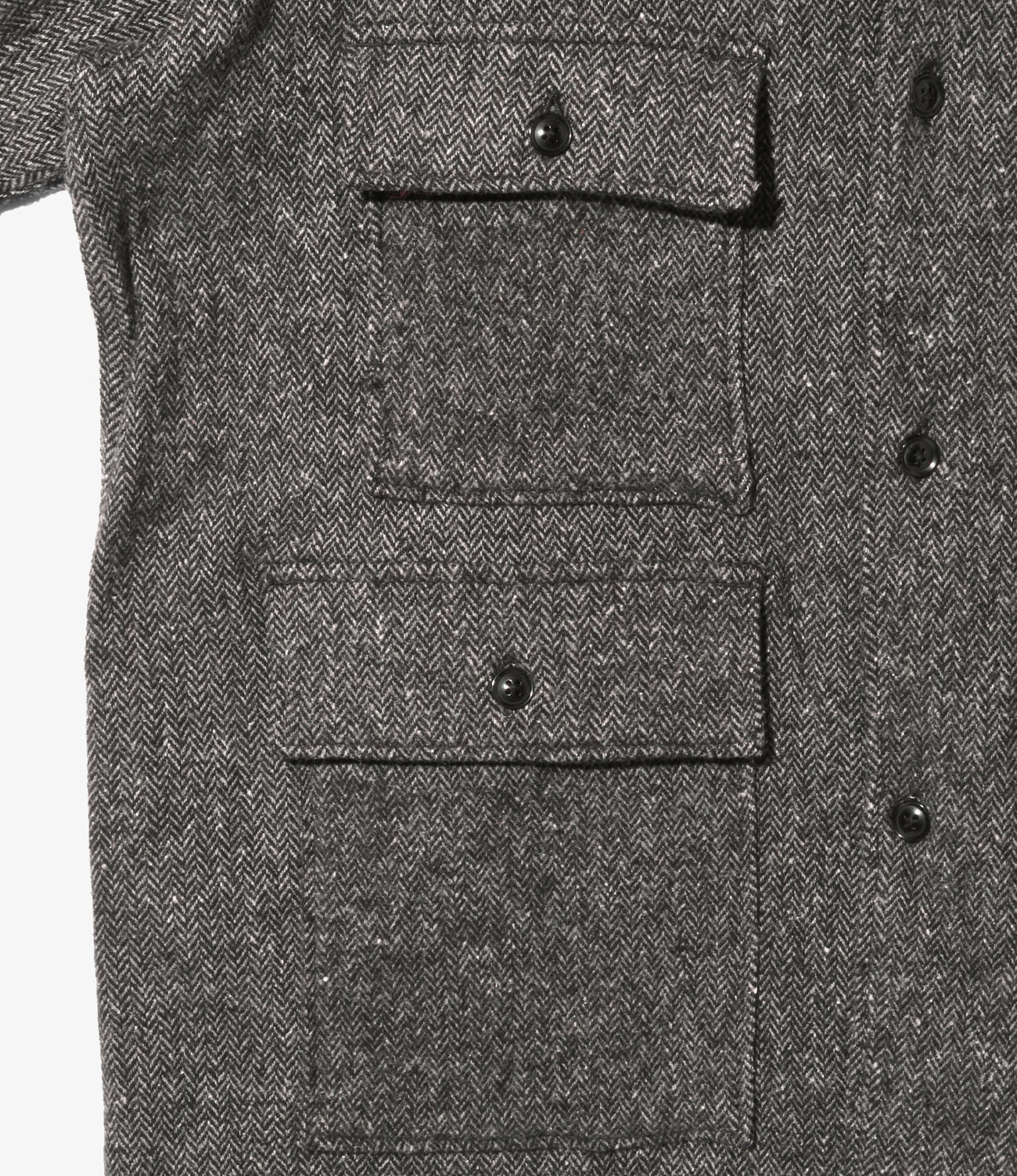 BA Shirt Jacket - Herringbone – NEPENTHES ONLINE STORE