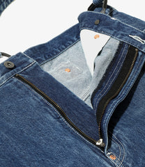5Pockets Suspender Pant - Denim