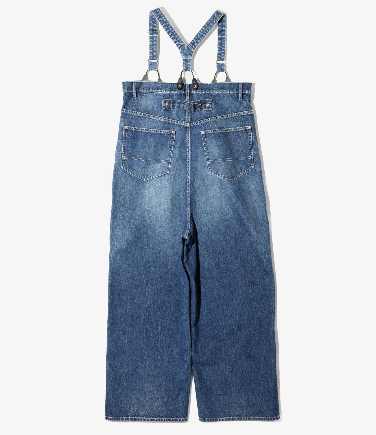 5Pockets Suspender Pant - Denim