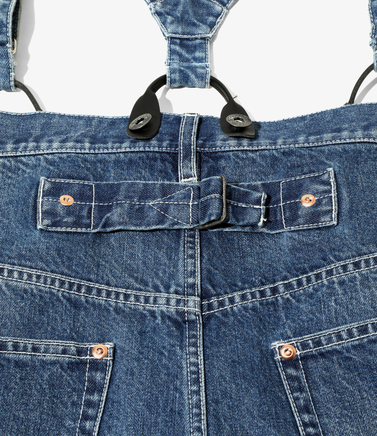5Pockets Suspender Pant - Denim