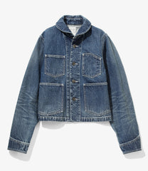Short Coveralls - Denim