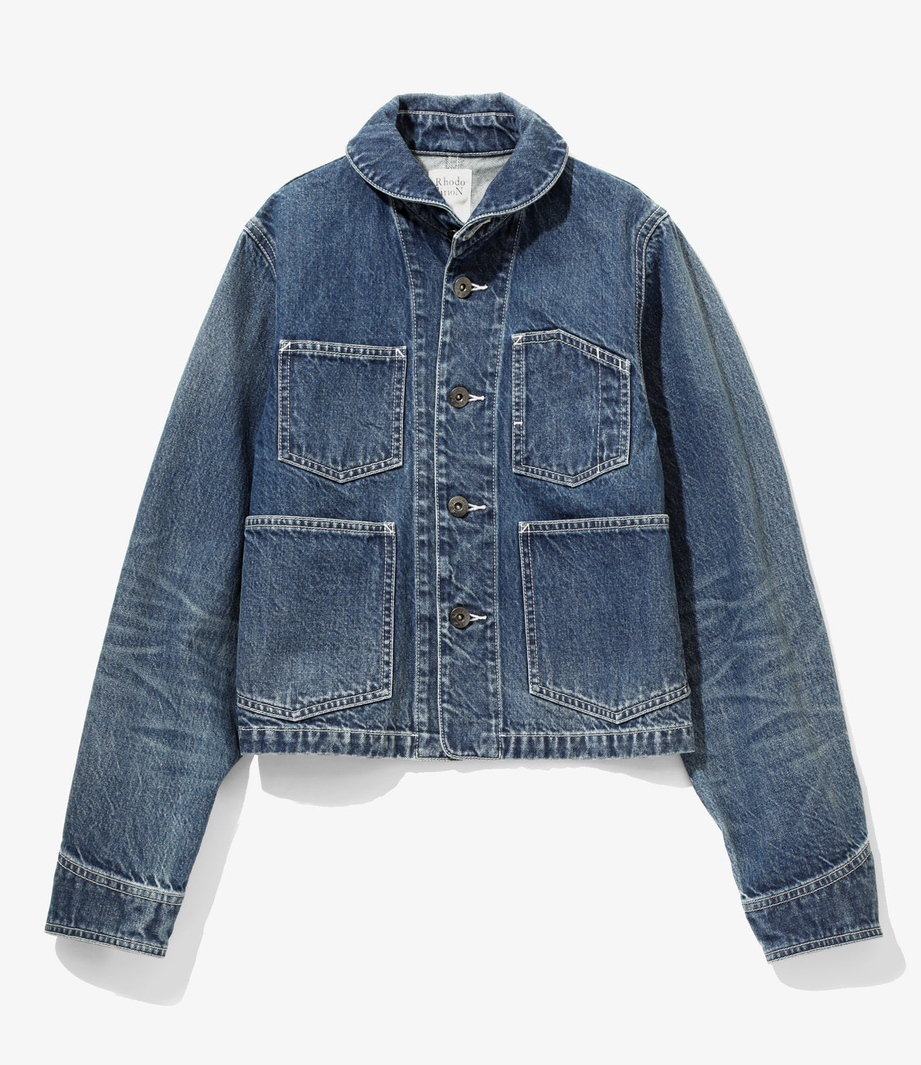 Short Coverall -Denim – NEPENTHES ONLINE STORE
