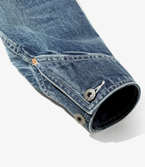 Short Coveralls - Denim