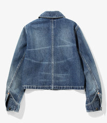 Short Coveralls - Denim