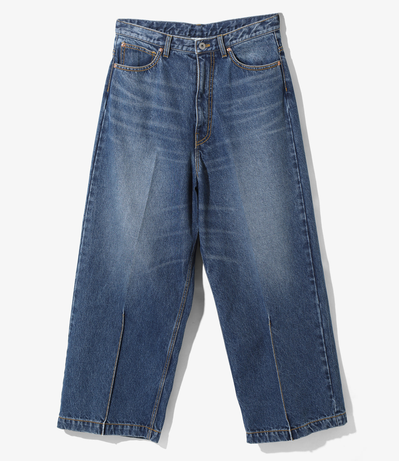 90’Loose Straight Pant - Denim