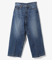 90’Loose Straight Pant - Denim