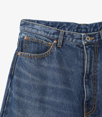 90’Loose Straight Pant - Denim