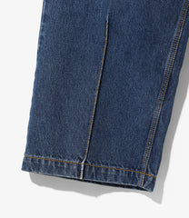 90’Loose Straight Pant - Denim
