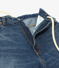 90’Loose Straight Pant - Denim