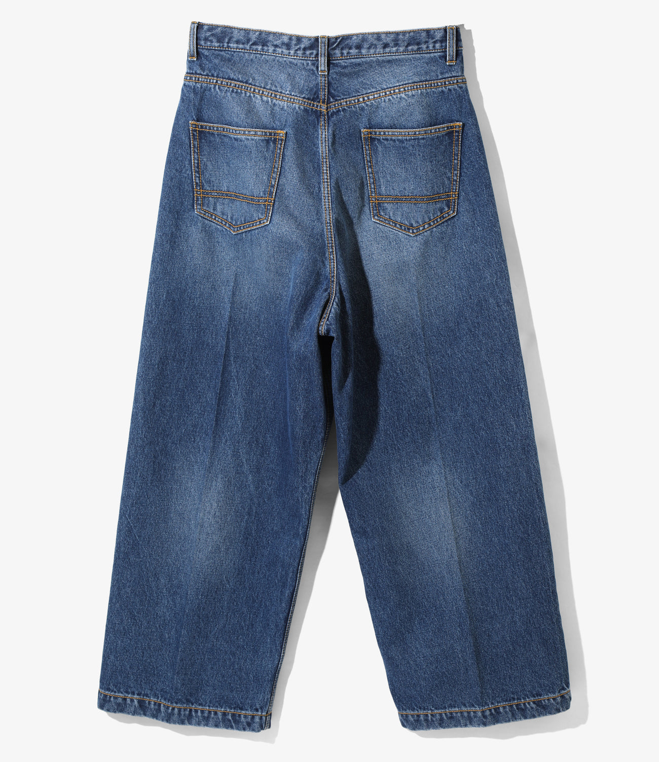 90’Loose Straight Pant - Denim