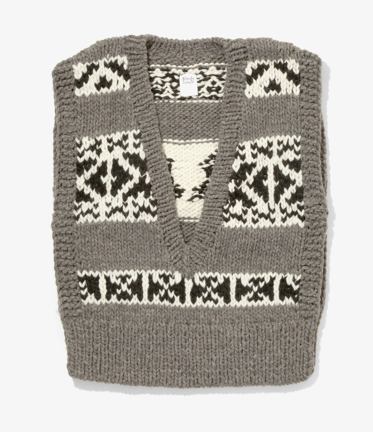 Cowichan Vest - Swallow Pattern – NEPENTHES ONLINE STORE