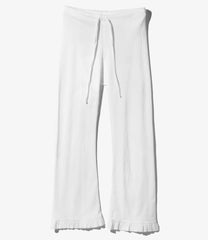 Ribbed Frill Pants