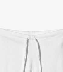 Ribbed Frill Pants