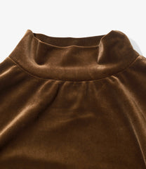 Frill Tiered Long Sleeve - Velour