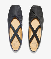 Color Combi Ballet Shoes - Sateen