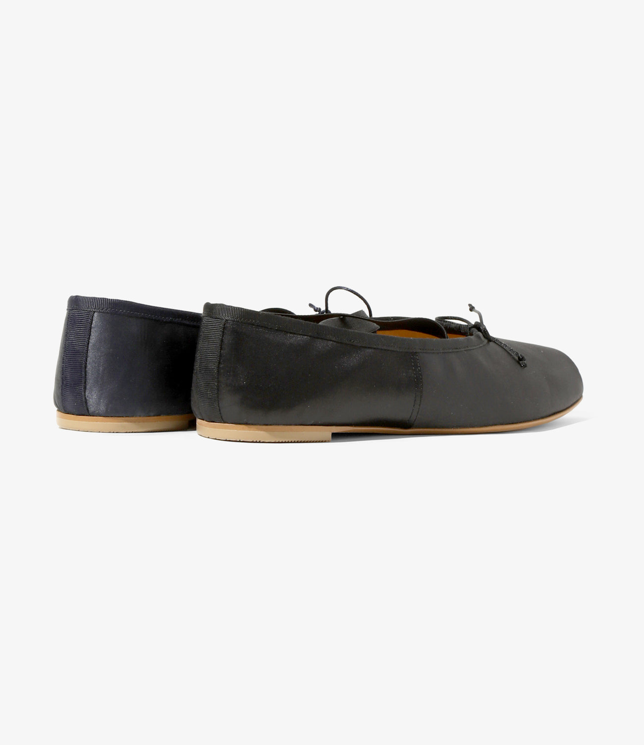 Color Combi Ballet Shoes - Sateen