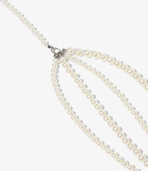 Multi Long Neckless- Artificial Pearl
