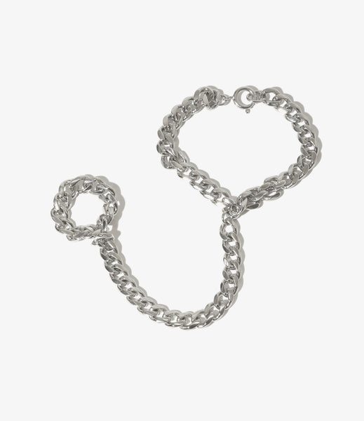 Ring & Bracelet - Chain Silver