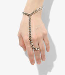 Ring & Bracelet - Chain Silver